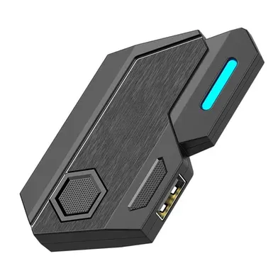 M1 Pro ব্লুটুথ কনভার্টার, USB পোর্ট ও নীল ইন্ডিকেটর লাইটসহ